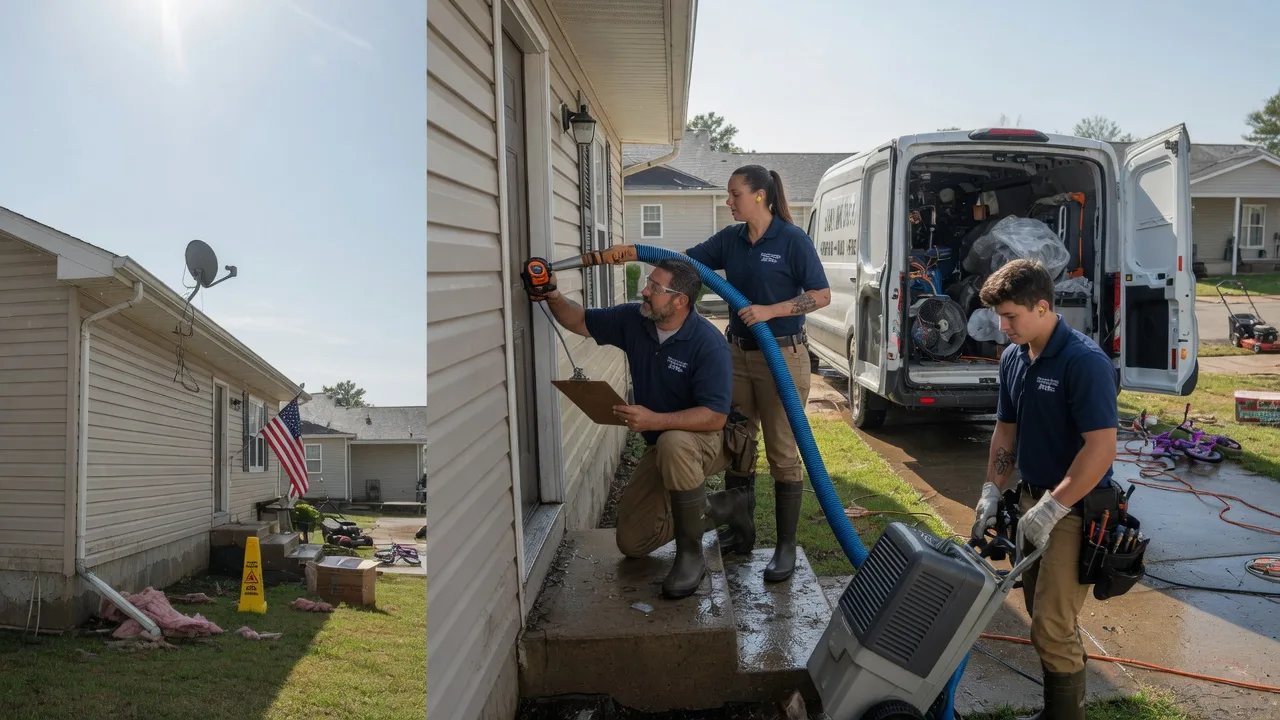 Ceiling Water Damage Restoration in Newtown, PA near me